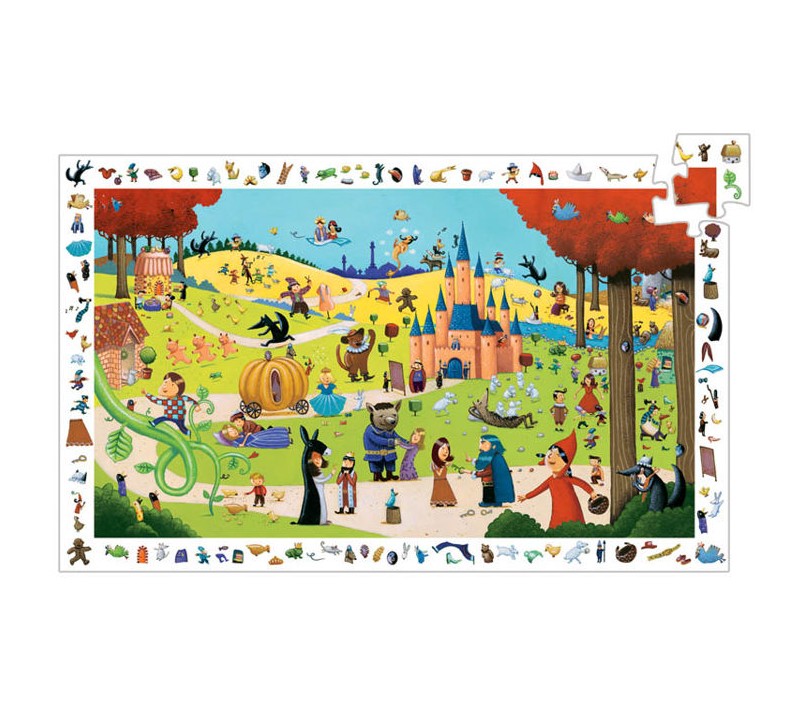 PUZZLE DI OSSERVAZIONE - FAVOLE