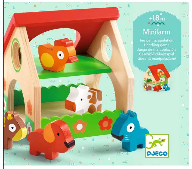 MINI FARM - FATTORIA IN LEGNO