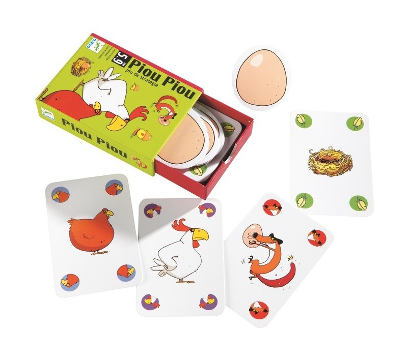PIOU PIOU - GIOCHI DI CARTE DJECO