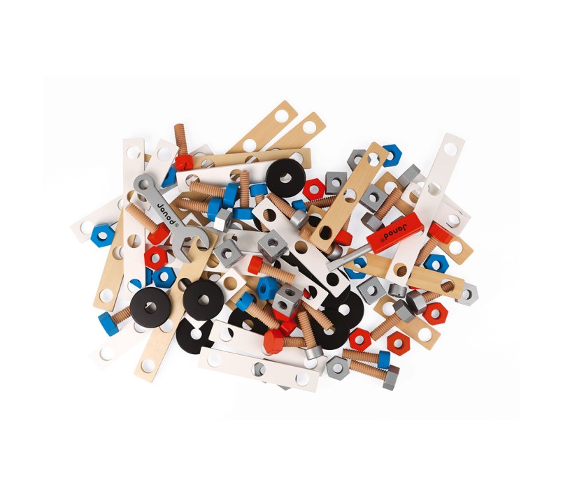 SET COSTRUZIONI BRICOLO - 50 PEZZI