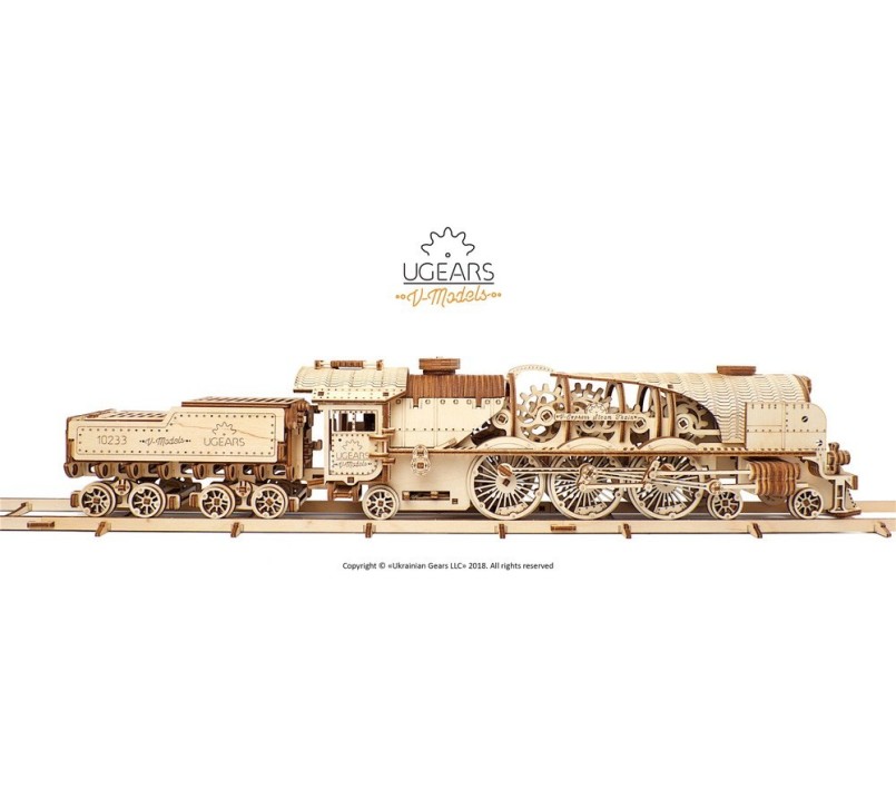 UGEARS -V-EXPRESS TRENO A VAPORE