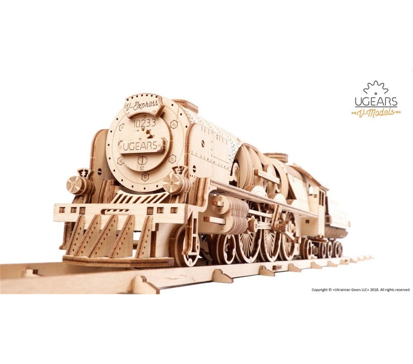 UGEARS -V-EXPRESS TRENO A VAPORE