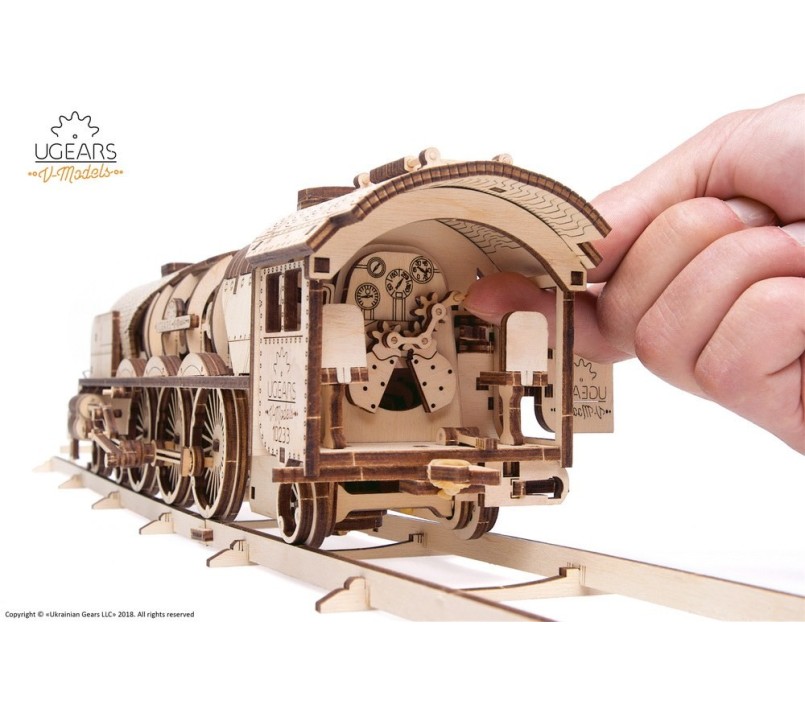 UGEARS -V-EXPRESS TRENO A VAPORE