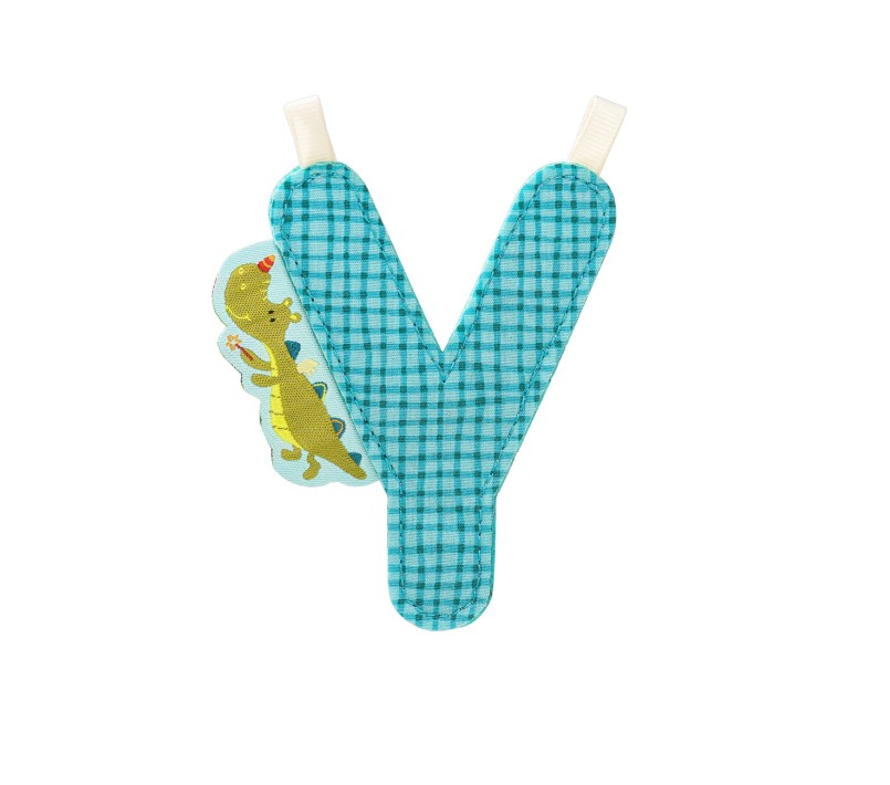 LETTERA "Y" IN STOFFA DA APPENDERE