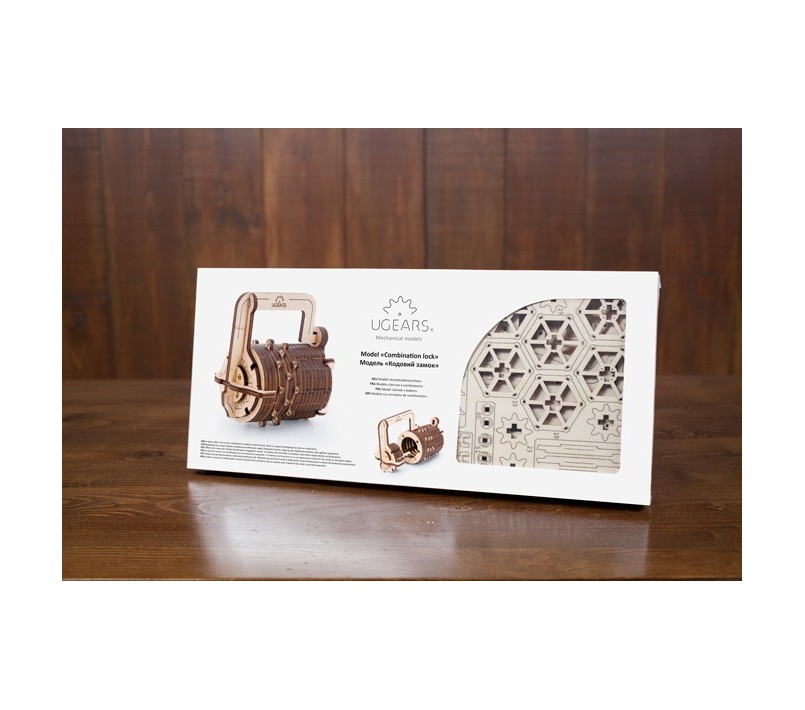UGEARS - LUCCHETTO CON COMBINAZIONE