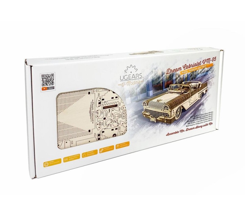 UGEARS - DREAM CABRIOLET VM-05 | Stupeficium