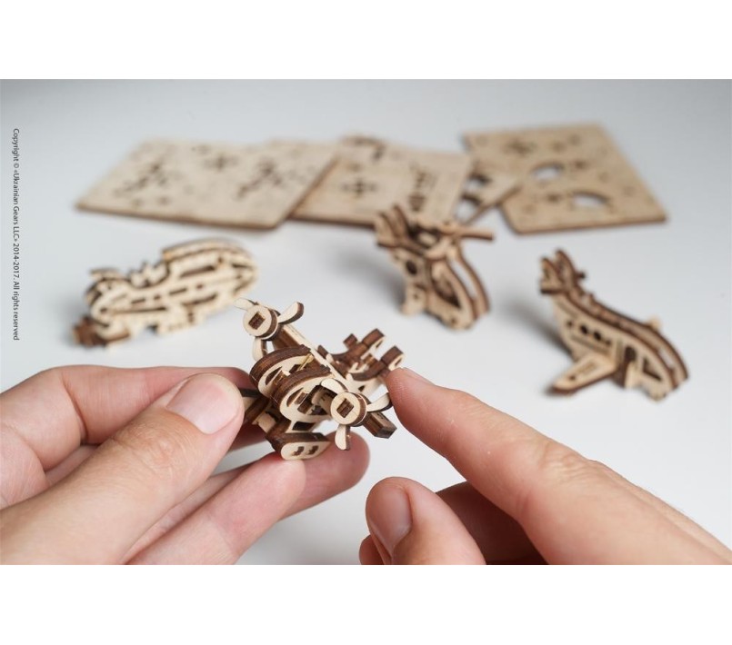 Ugears Model - U Fidget Tribiks - Velivoli | Stupeficium