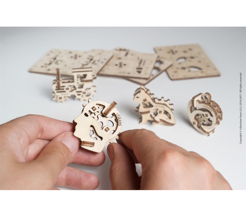 Ugears Model - U Fidget Tribiks - Simboli | Stupeficium