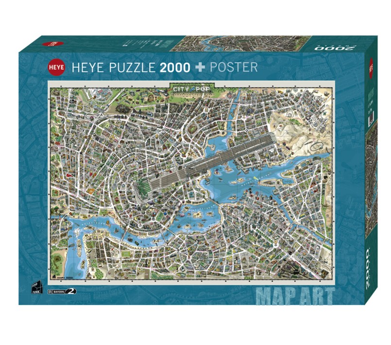 PUZZLE HEYE - CITY OF POP 2000 PZ