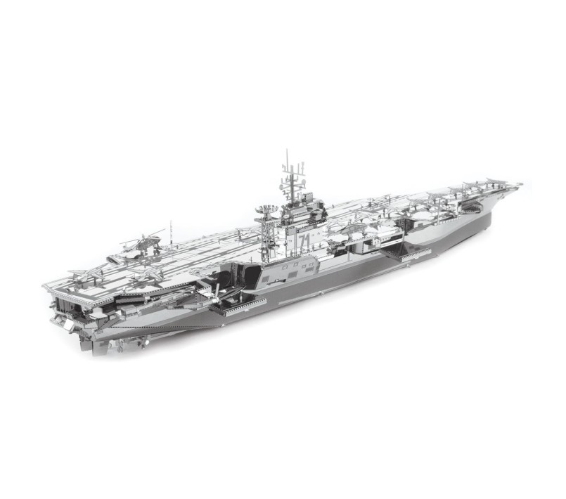 PORTAEREI USS ROOSEVELT - METAL EARTH ICONX
