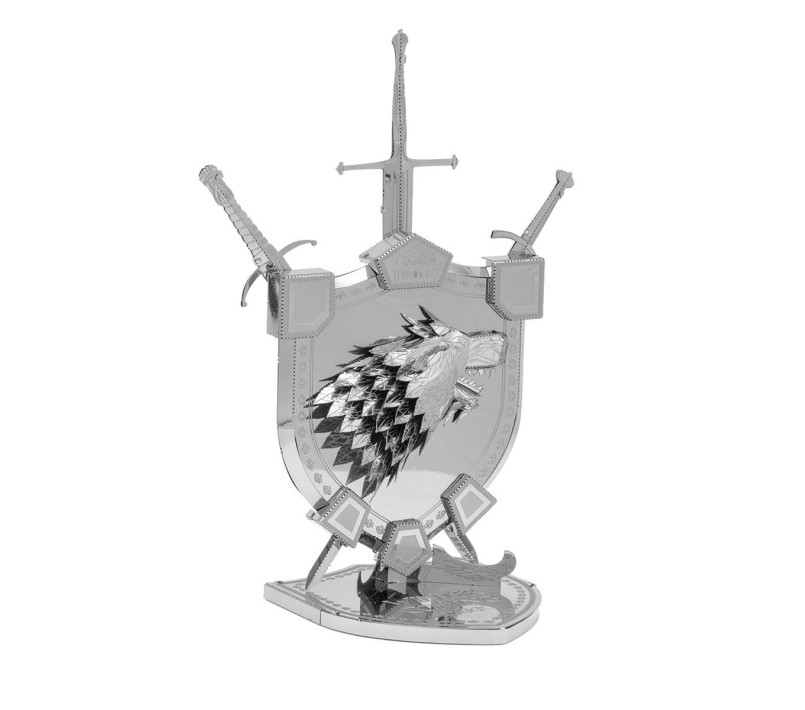 IL SIGILLO DEGLI STARK - GAME OF THRONES - METAL EARTH ICONX