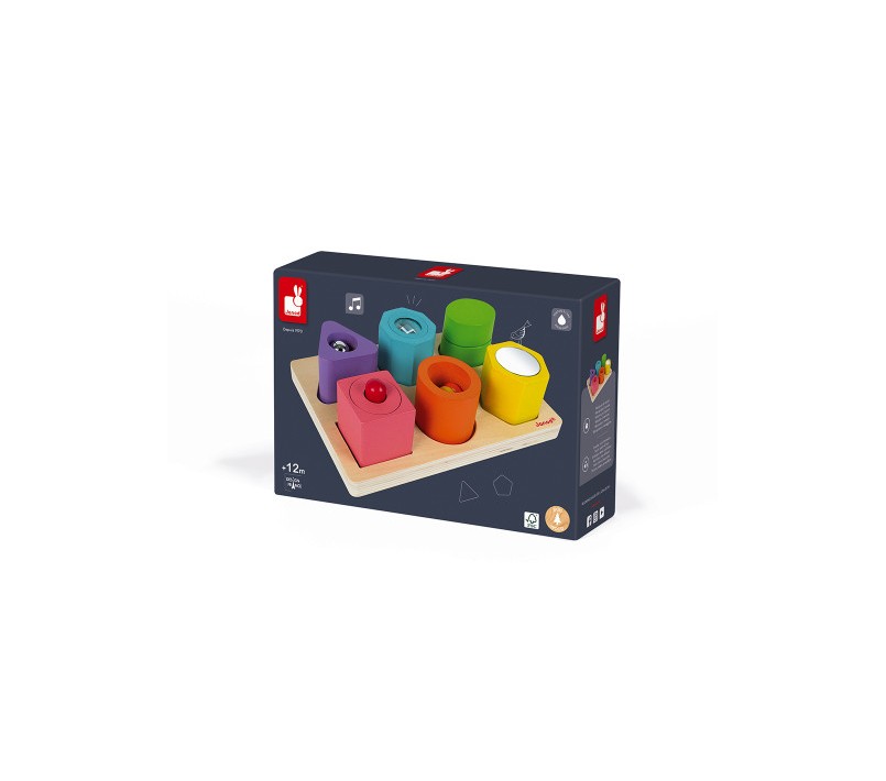 PUZZLE 6 CUBI SENSORIALI