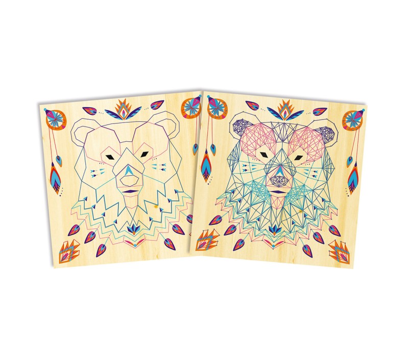 STRING ART - QUADRI DI ANIMALI