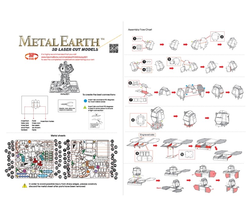 TRANSFORMERS BUMBLEBEE - METAL EARTH