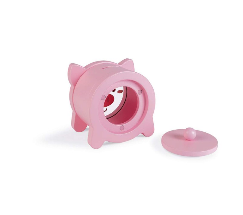 SOBEIT Salvadanaio A Forma Di Maialino – 28 Cm, Colore Blu, Per Adulti E Bambini – 28x19x22 Cm