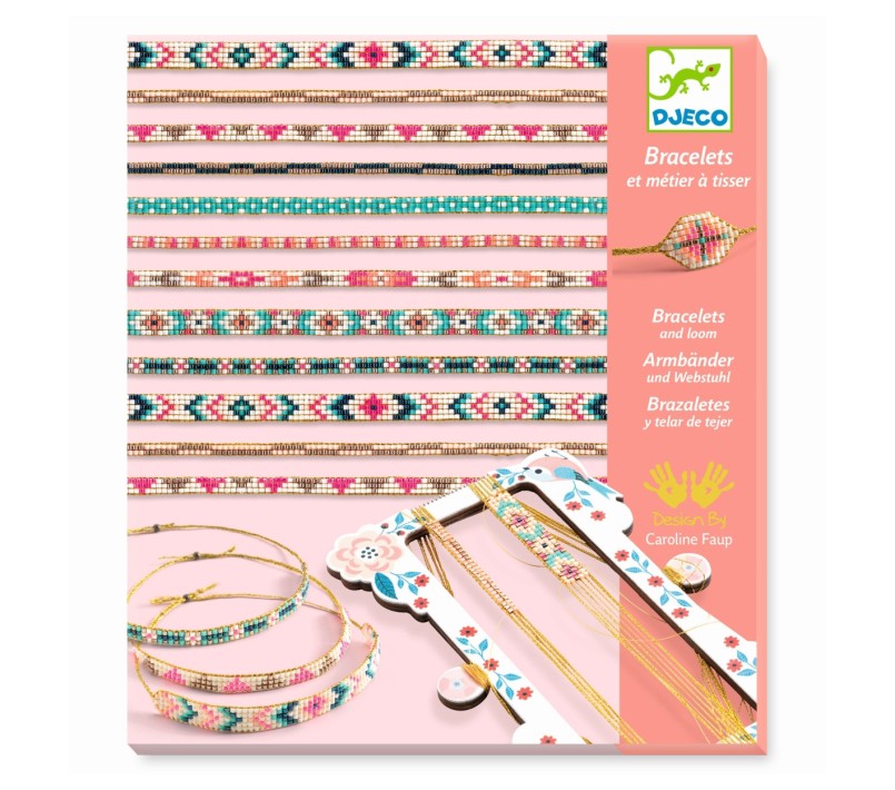 TELAIO BRACCIALETTI DI PERLINE