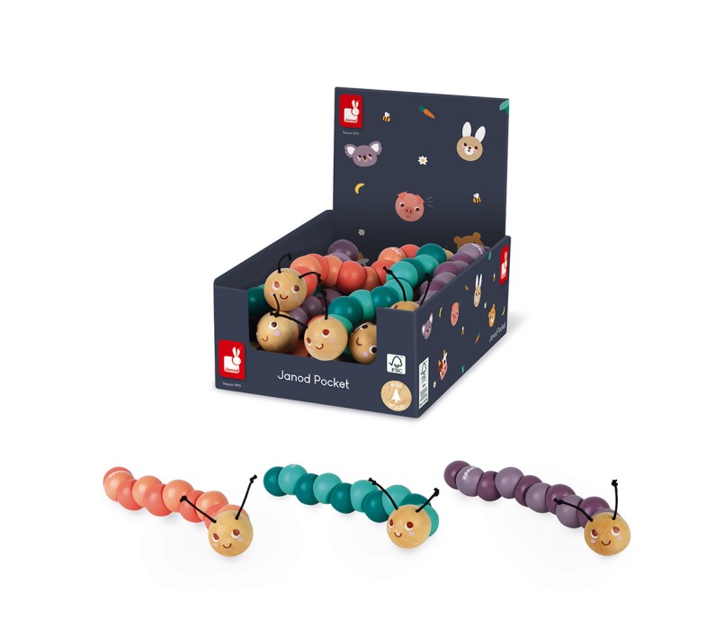 GIOCO MOTRICITA' BRUCO IN LEGNO 