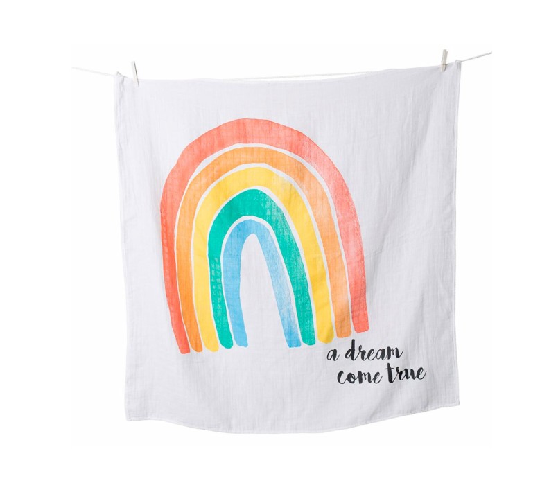 LULUJO - KIT PRIMO ANNO - COPERTINA MUSSOLA DI COTONE E ACCESSORI FOTO - A DREAM COME TRUE