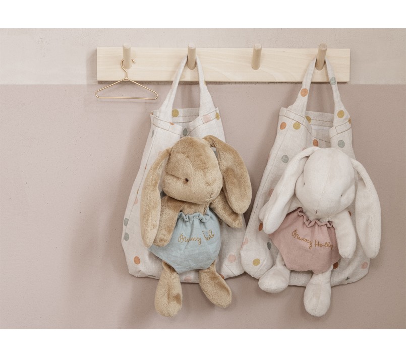 PELUCHE CONIGLIO BUNNY BOB CON BORSA