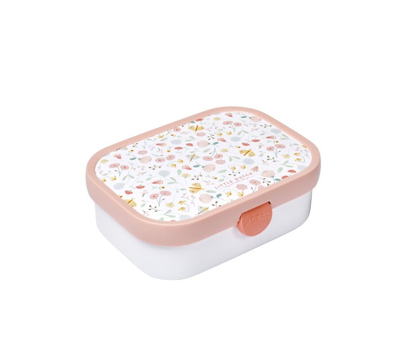 SCATOLA PORTA PRANZO LUNCH BOX - FLOWERS AND BUTTERFLIES