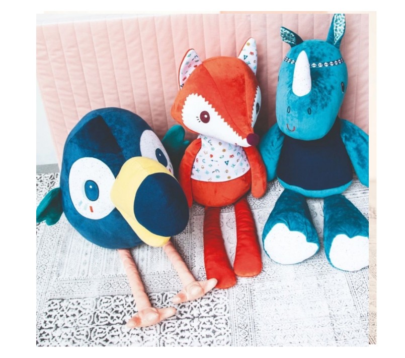 PELUCHE GIGANTE - MARIUS IL RINOCERONTE