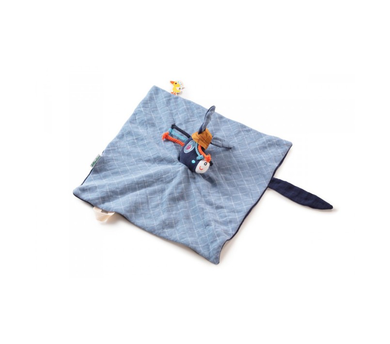 DOUDOU STRACCETTO IN COTONE - IGNACE L'ASINO