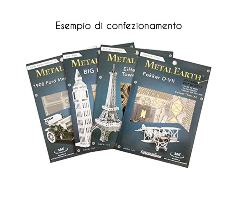 CAPANNA DI HAGRID - HARRY POTTER - METAL EARTH