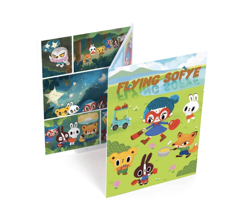 TRASFERELLI - FUMETTI FLYING SOFYE
