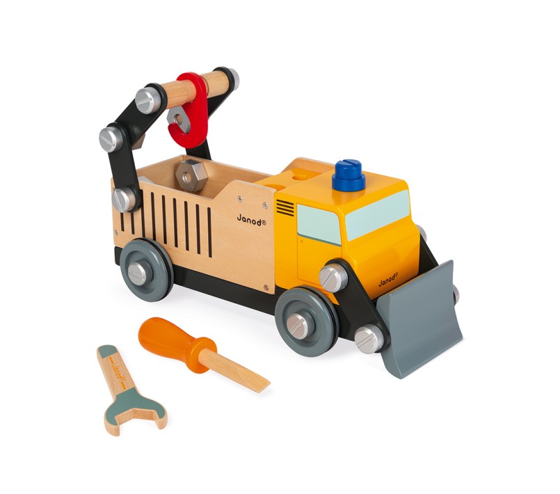 CAMION PALA E RULLO- BRICO KIDS