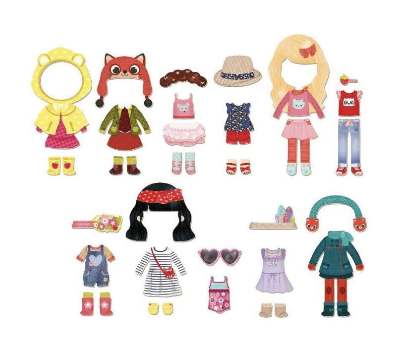 DRESSING DI CHLOE - BAMBOLA E ABITI MAGNETICI