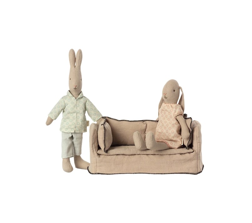MINI - DIVANO IN LINO BEIGE