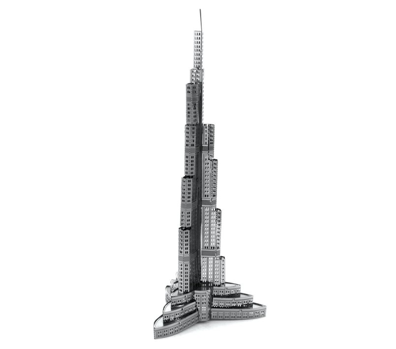 GRATTACIELO BURJ KHALIFA - METAL EARTH