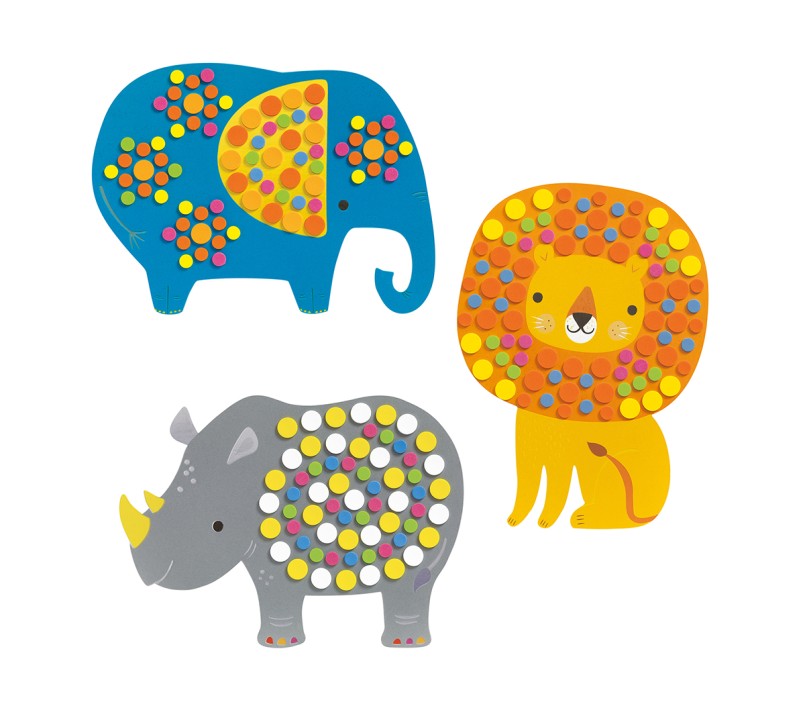 SET MOSAICI - ANIMALI DOLCI
