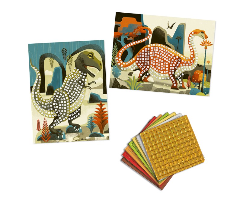 SET MOSAICI - DINOSAURI