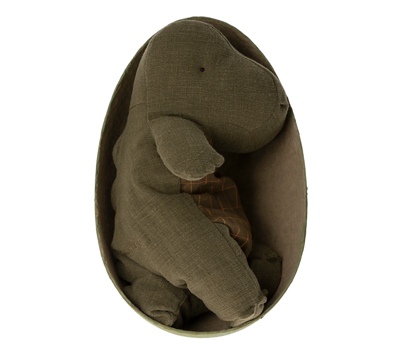 GANTOSAURO CON UOVO - MEDIUM VERDE