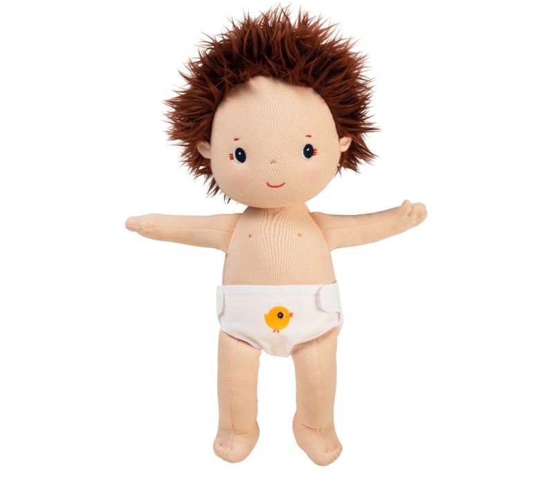BAMBOLA MORBIDA CON ACCESSORI - CHARLIE