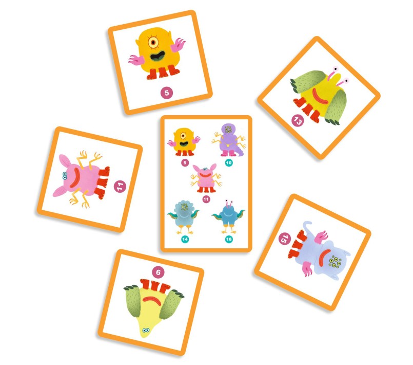 MONSTRE TOI - GIOCHI DI CARTE DJECO