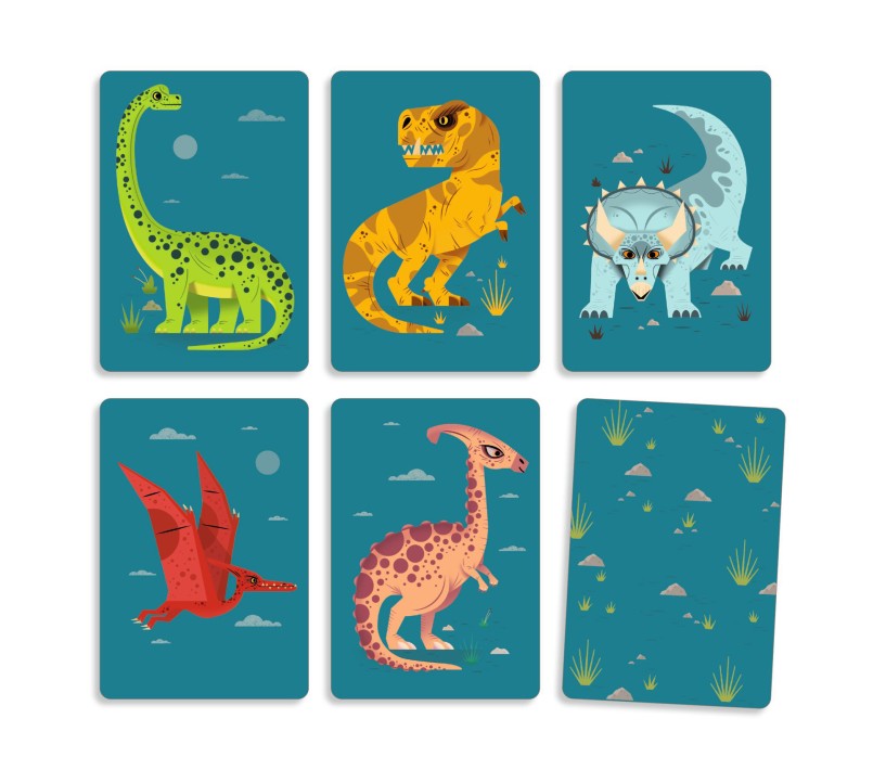 DINO DRAFT - GIOCHI DI CARTE DJECO