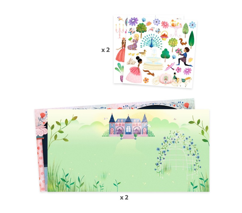 STICKERS ATTACCA STACCA - VITA NEL CASTELLO