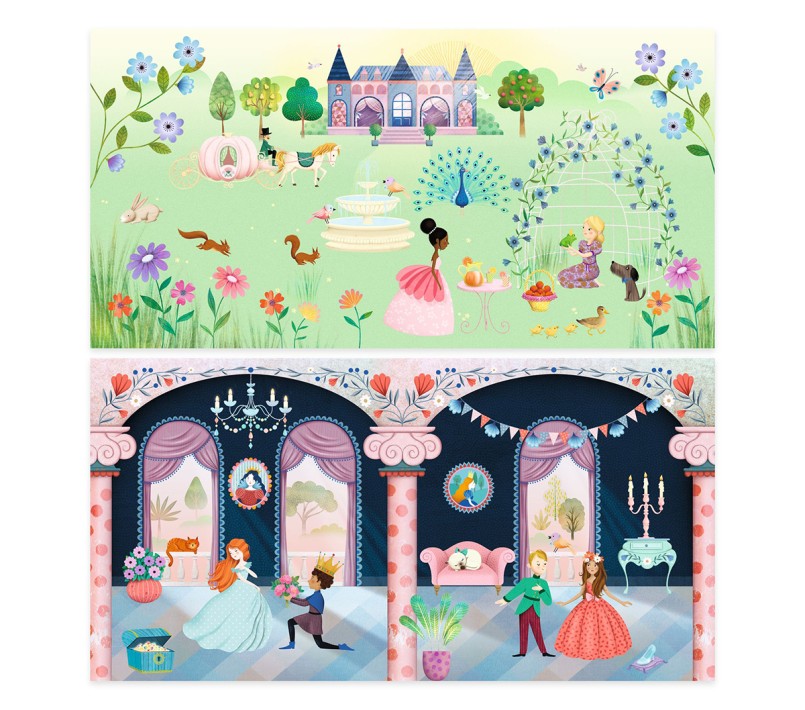 STICKERS ATTACCA STACCA - VITA NEL CASTELLO