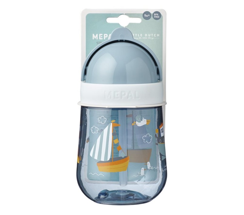 BORRACCIA PER BAMBINI CON CANNUCCIA E TAPPO SCORREVOLE- SAILORS BAY