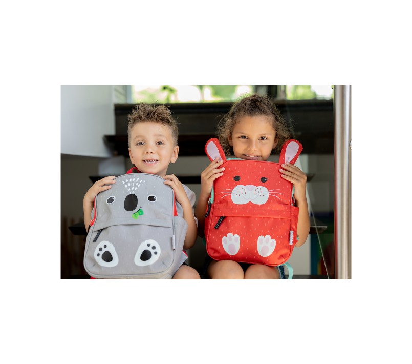 ZAINETTO ZOOCCHINI CON ORECCHIE - CONIGLIO