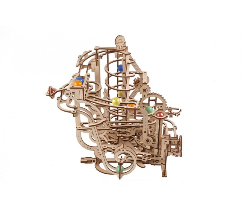 UGEARS - PISTA BIGLIE N4 - SCIVOLO A SPIRALE