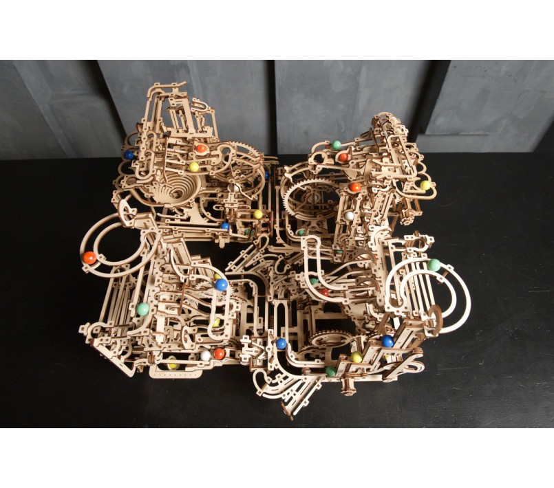 UGEARS - PISTA BIGLIE N4 - SCIVOLO A SPIRALE