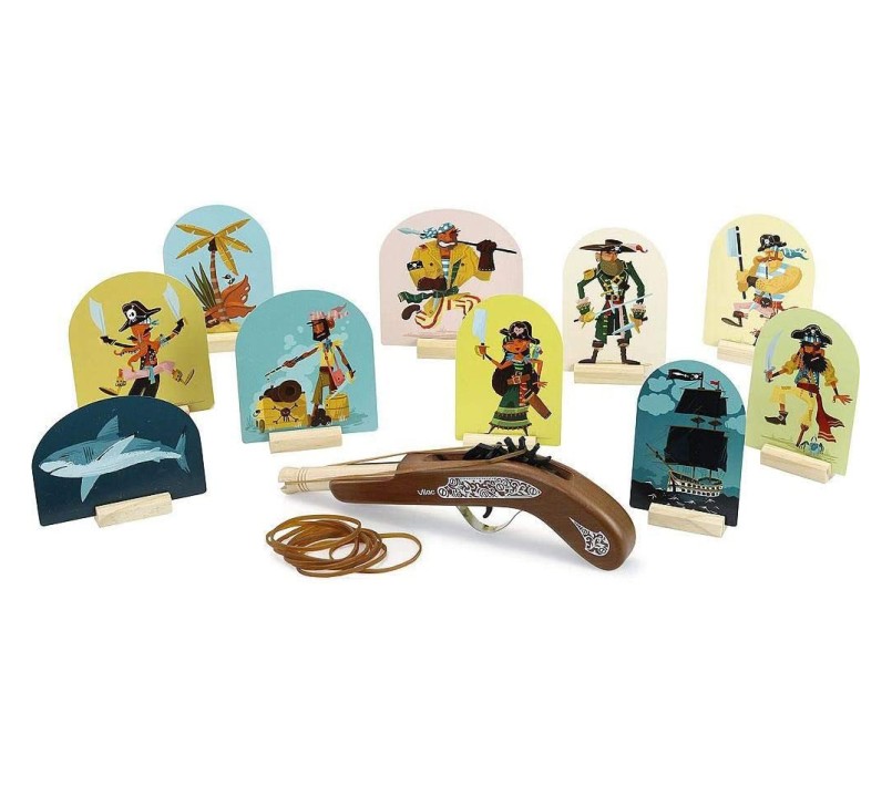 PISTOLA SPARA ELASTICI DEI PIRATI