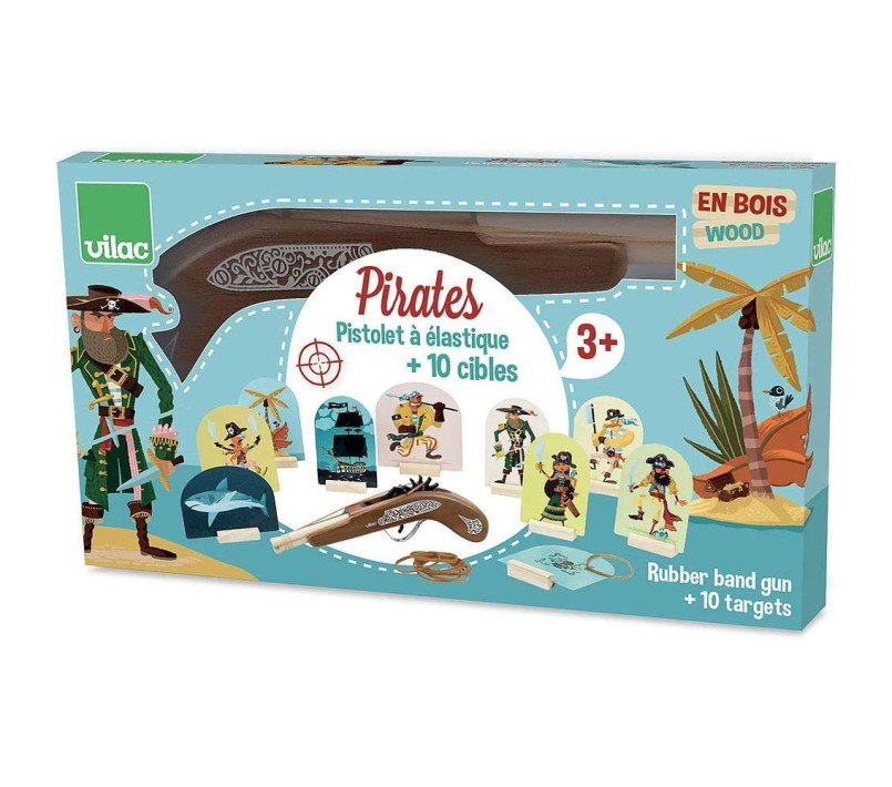 PISTOLA SPARA ELASTICI DEI PIRATI