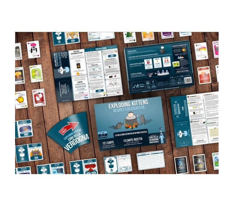 EXPLODING KITTENS - RECIPES FOR DISASTER