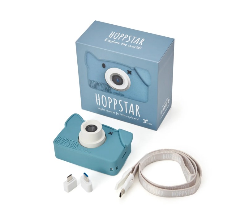 MACCHINA FOTOGRAFICA PER BAMBINI ROOKIE HOPPSTAR - BLU