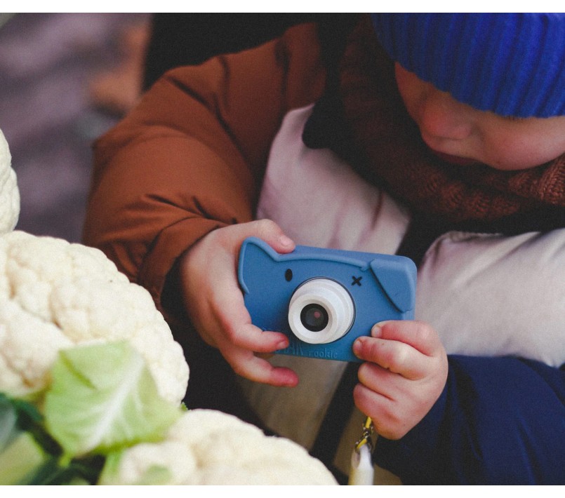 MACCHINA FOTOGRAFICA PER BAMBINI ROOKIE HOPPSTAR - BLU