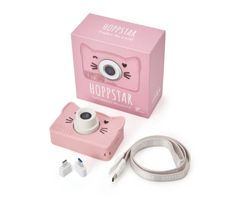 MACCHINA FOTOGRAFICA PER BAMBINI ROOKIE HOPPSTAR - ROSA